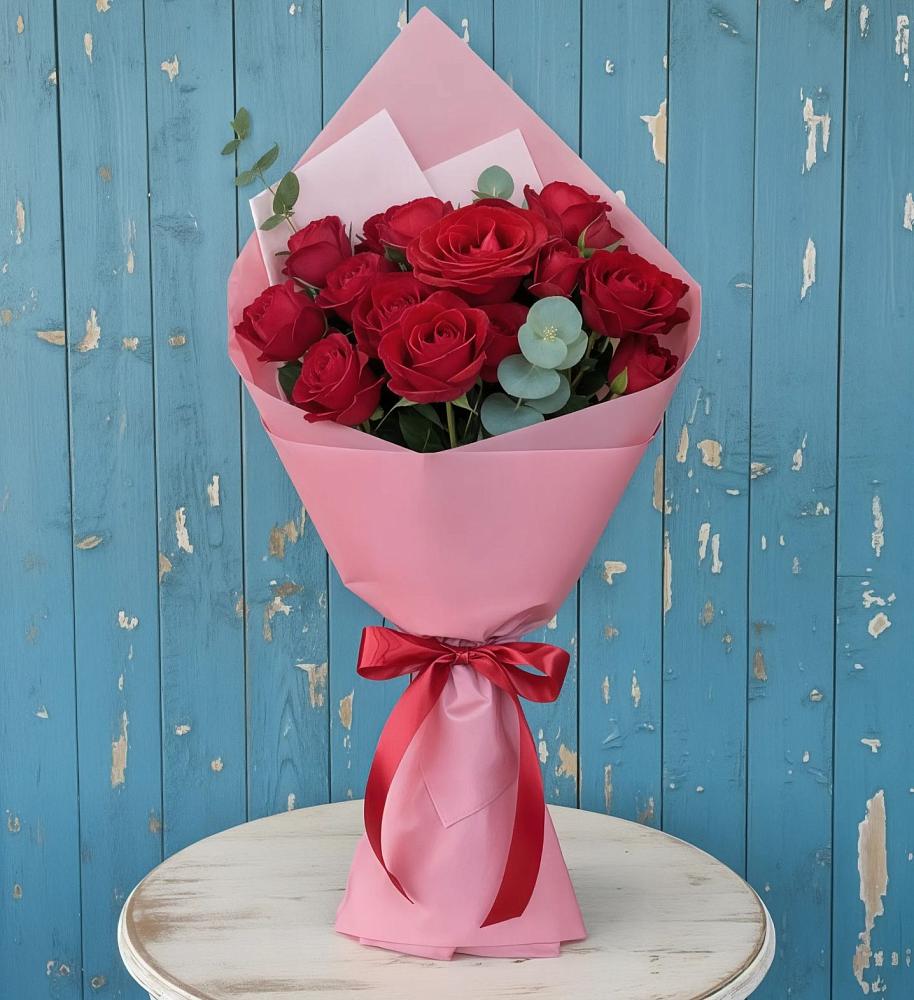 Букет цветов из: Розы в Качалино