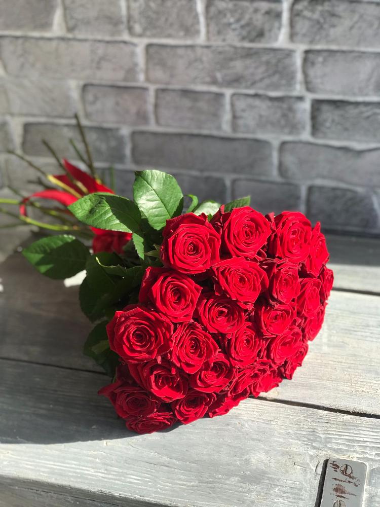 Букет Красные розы Фридом в Качалино