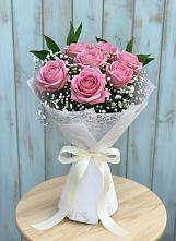 Букет цветов из:  Розы в Качалино
