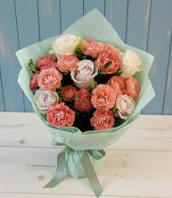 Букет цветов из:  Розы в Качалино
