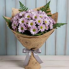 Букет цветов из:  Хризантемы #REPLACE_PRED# Качалино