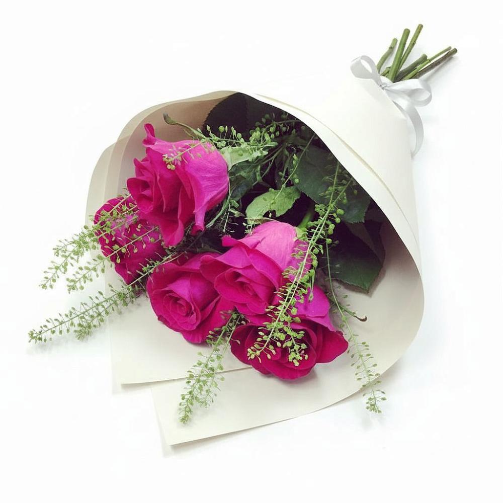 Букет цветов из: Розы в Качалино