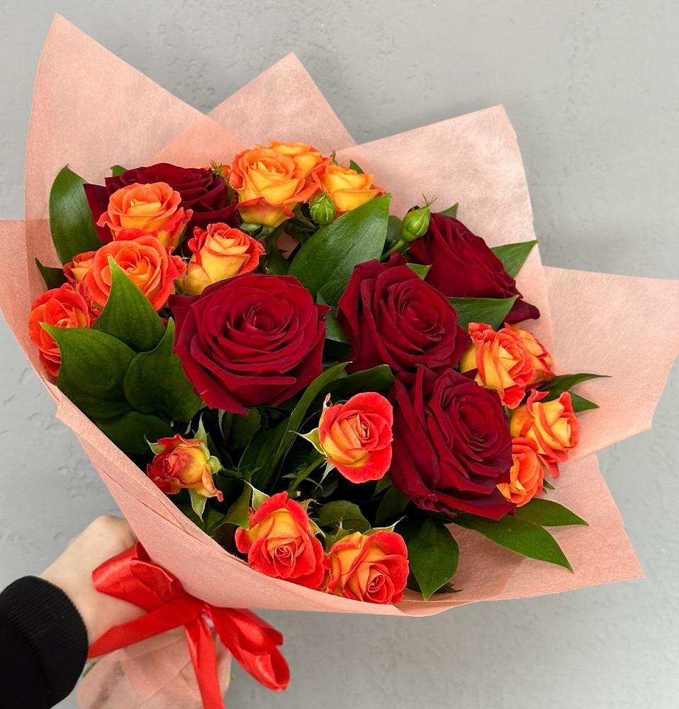 Букет Любовь и восторг в Качалино