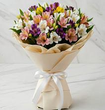 Букет цветов из:  Альстромерии #REPLACE_PRED# Качалино