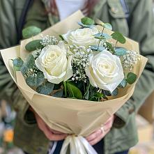 Букет цветов из:  Розы #REPLACE_PRED# Качалино