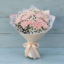 Букет цветов из:  Гвоздики в Качалино