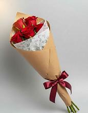 Букет цветов из:  Розы в Качалино