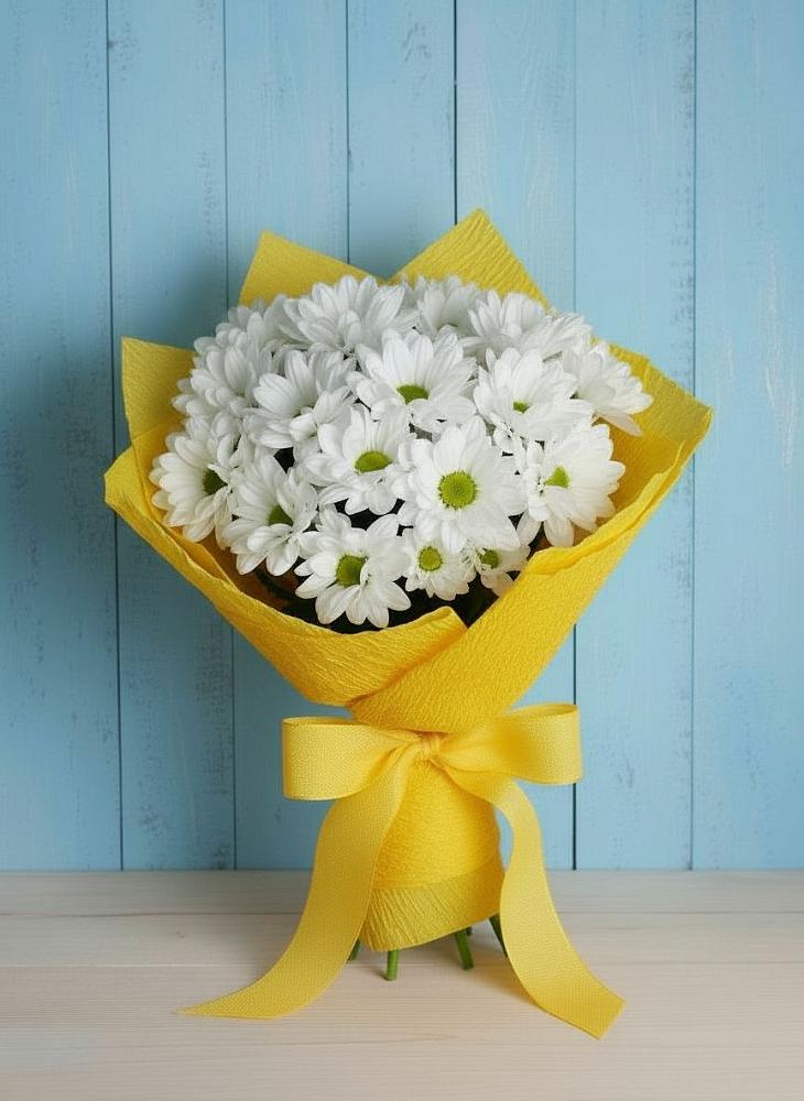 Букет цветов из: Хризантемы в Качалино