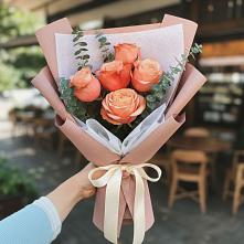 Букет цветов из:  Розы в Качалино