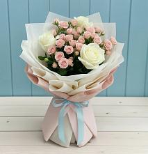 Букет цветов из:  Розы в Качалино