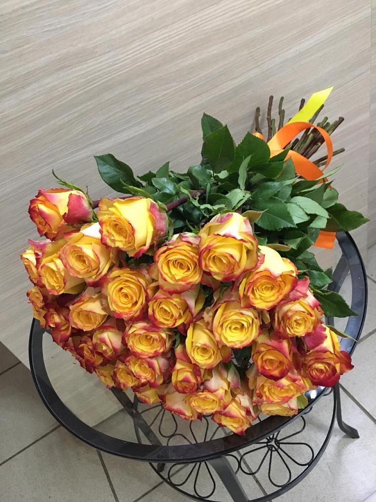 Букет Желтые розы в Качалино