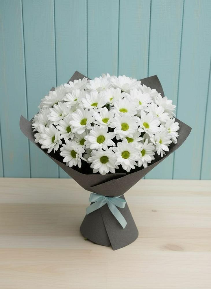 Букет цветов из: Хризантемы в Качалино