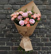 Букет цветов из:  Розы в Качалино