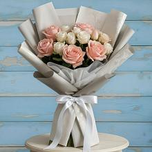 Букет цветов из:  Розы #REPLACE_PRED# Качалино