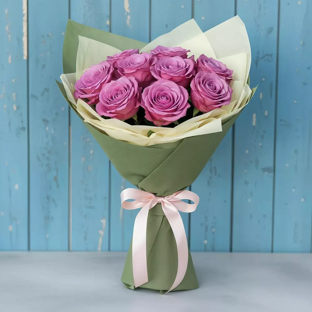 Букет Розы Фёрст Леди в Качалино