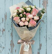 Букет цветов из:  Розы в Качалино