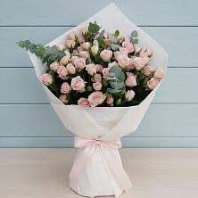 Букет цветов из:  Розы в Качалино