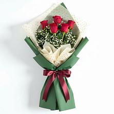Букет цветов из:  Розы в Качалино