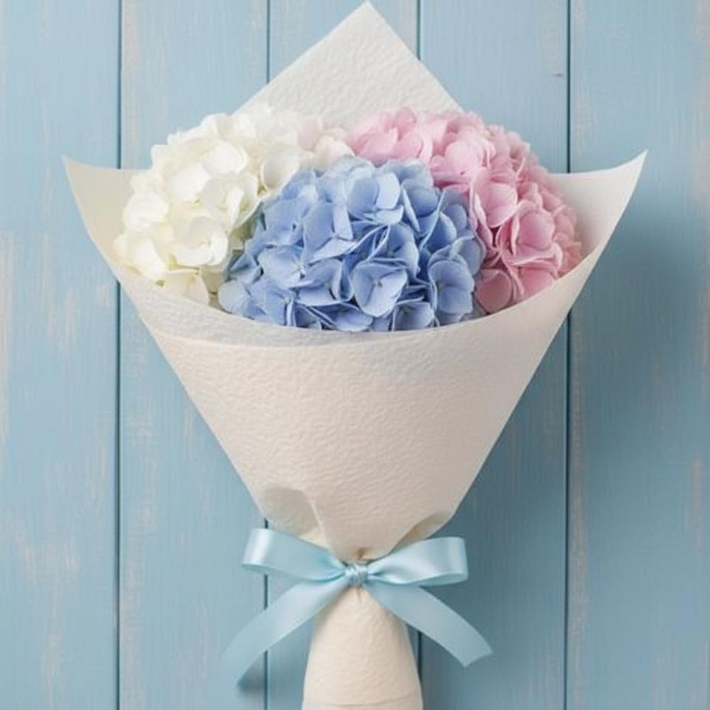 Букет цветов из: Гортензия в Качалино