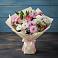 Букет цветов из: Хризантемы, Альстромерии и Розы в Качалино